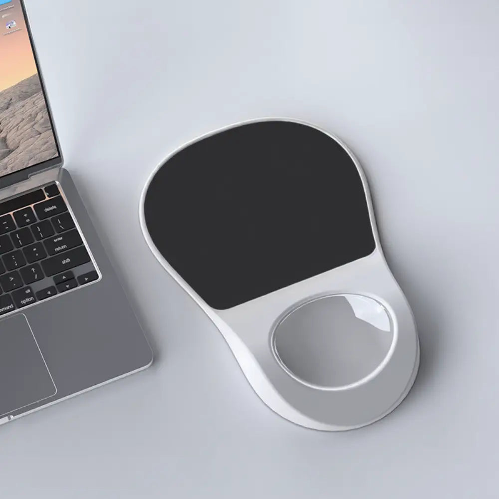 tapie de souris ergonomique gel noir