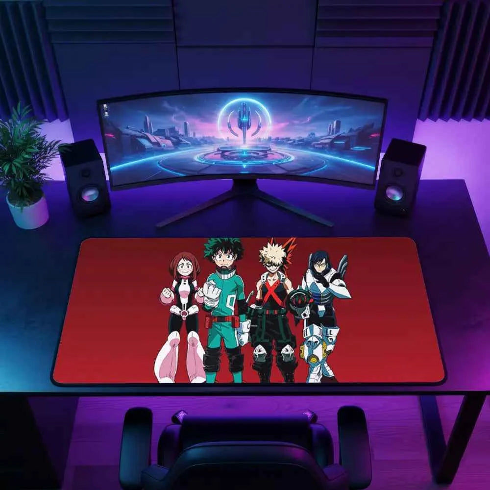 tapis de souris 1200x600 my hero academia team
