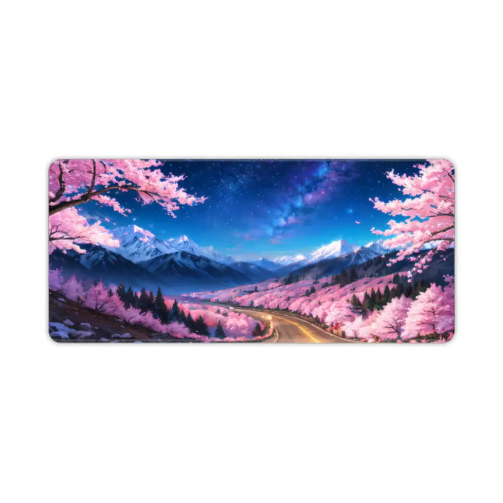 tapis de souris 900x400 arbre sakura