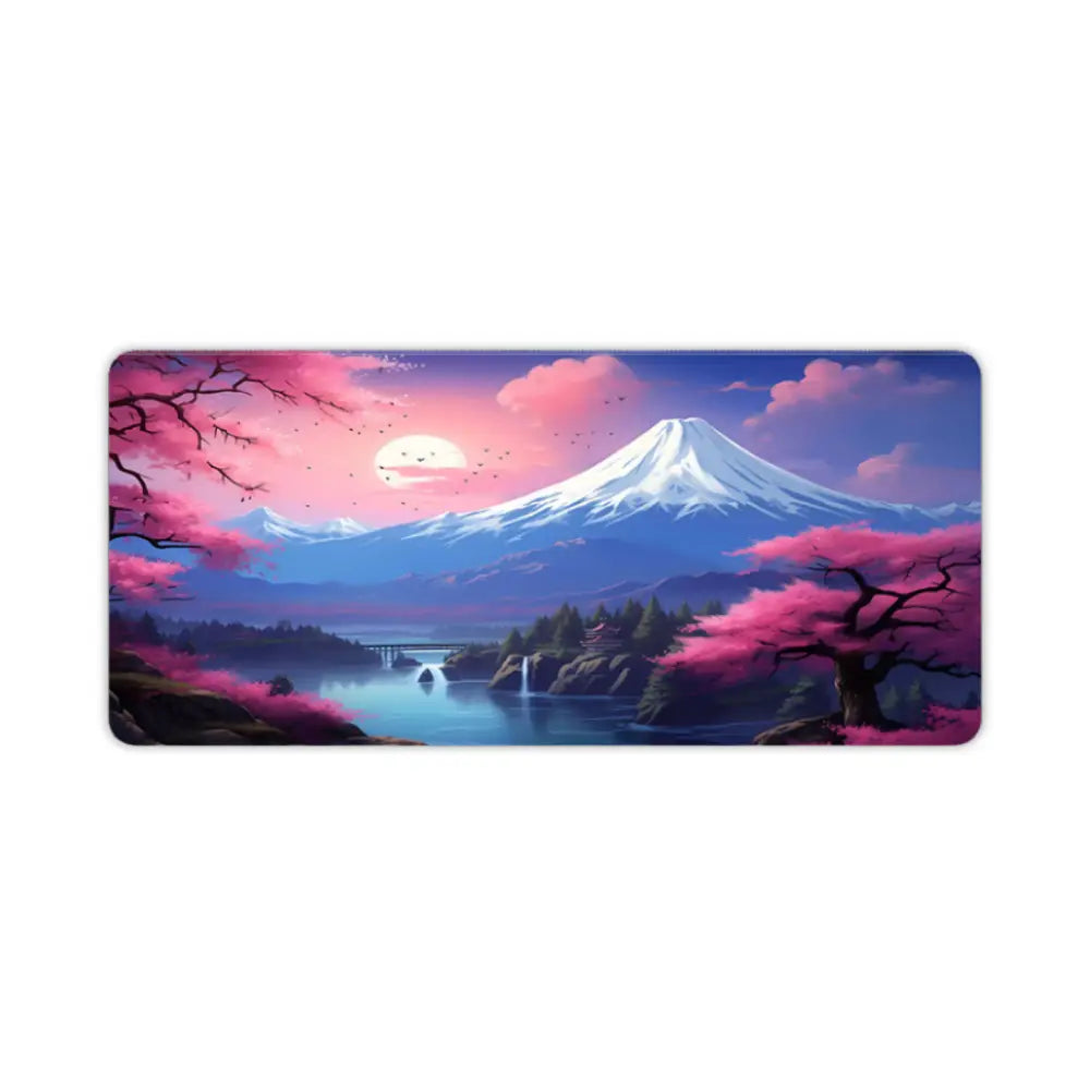 tapis de souris 900x400 montagne japonaise