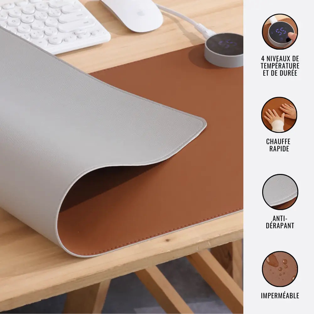 tapis de souris chauffant caracteristiques produit