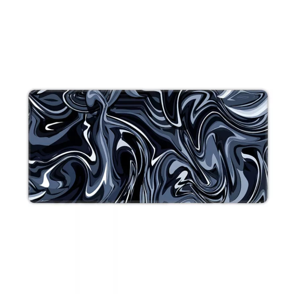 tapis de souris design colorer noir et blanc