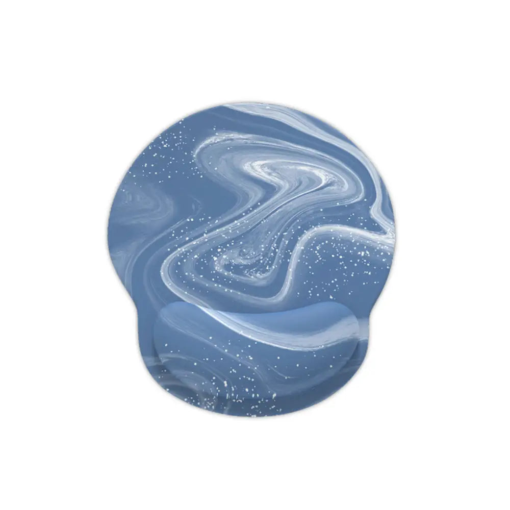 tapis de souris ergonomique bleu univers