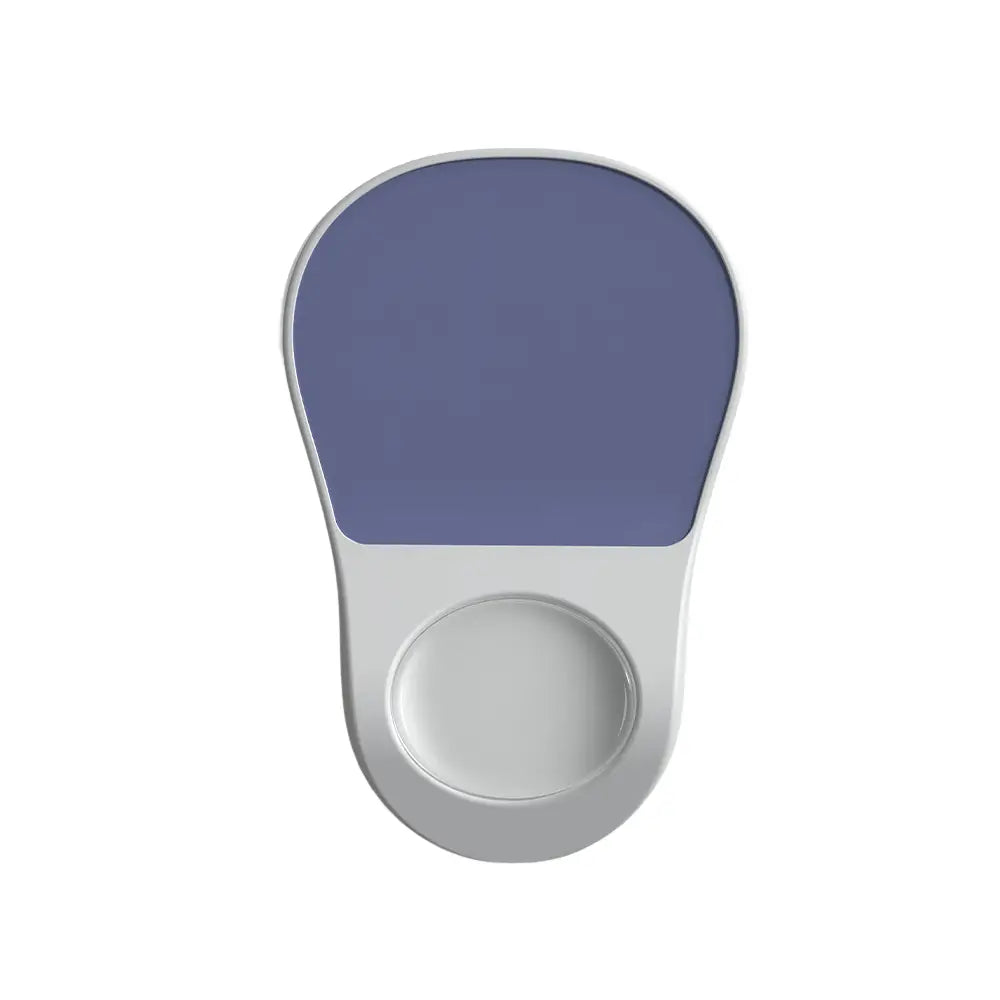 tapis de souris ergonomique gel bleu