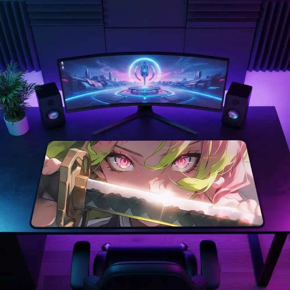 tapis de souris gaming Mitsuri en action