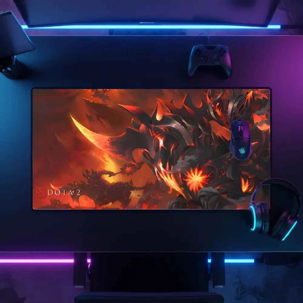 tapis de souris gaming hell