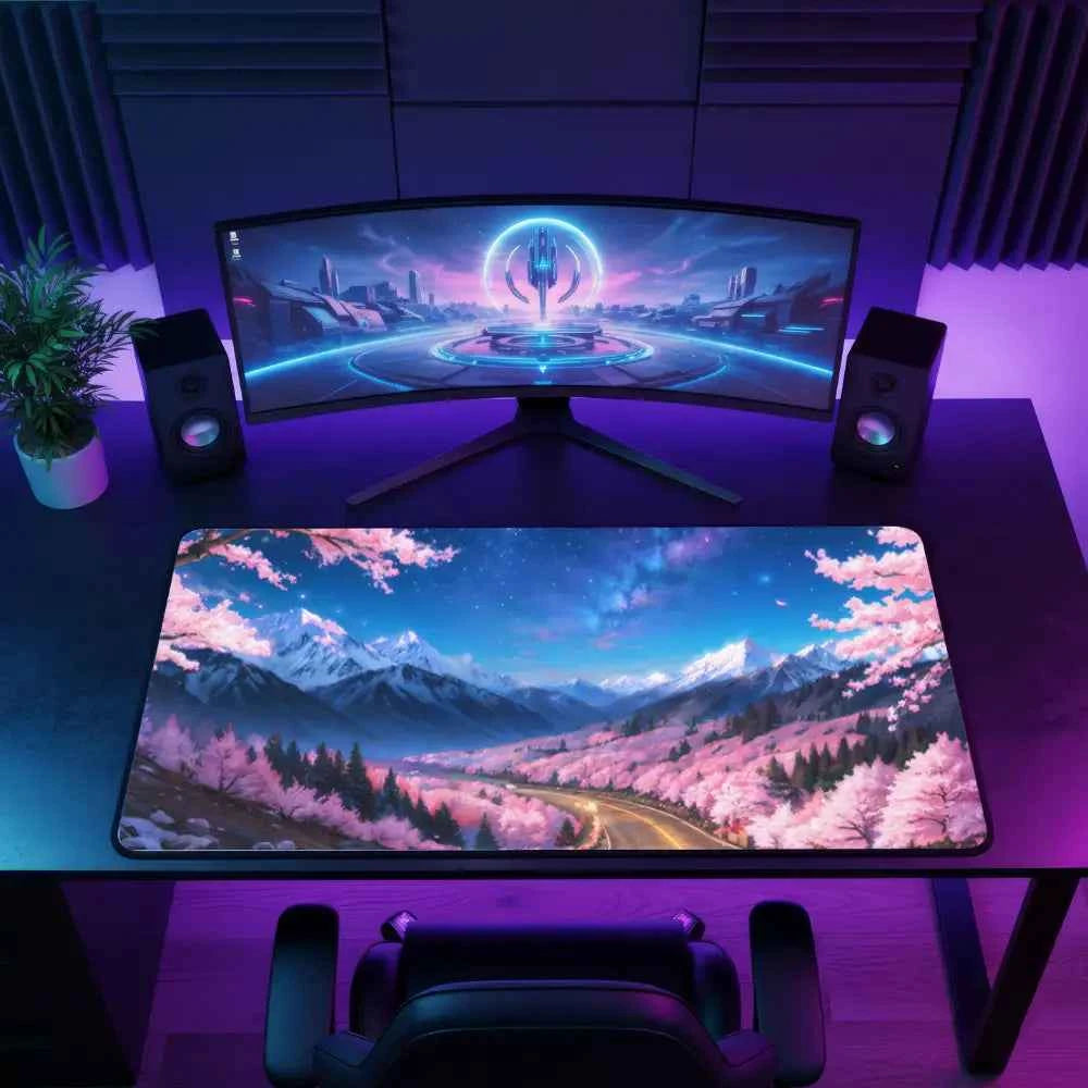 tapis de souris japonais arbre sakura