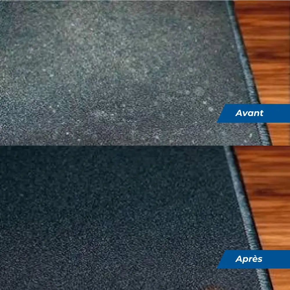 tapis de souris nettoyage avant apres