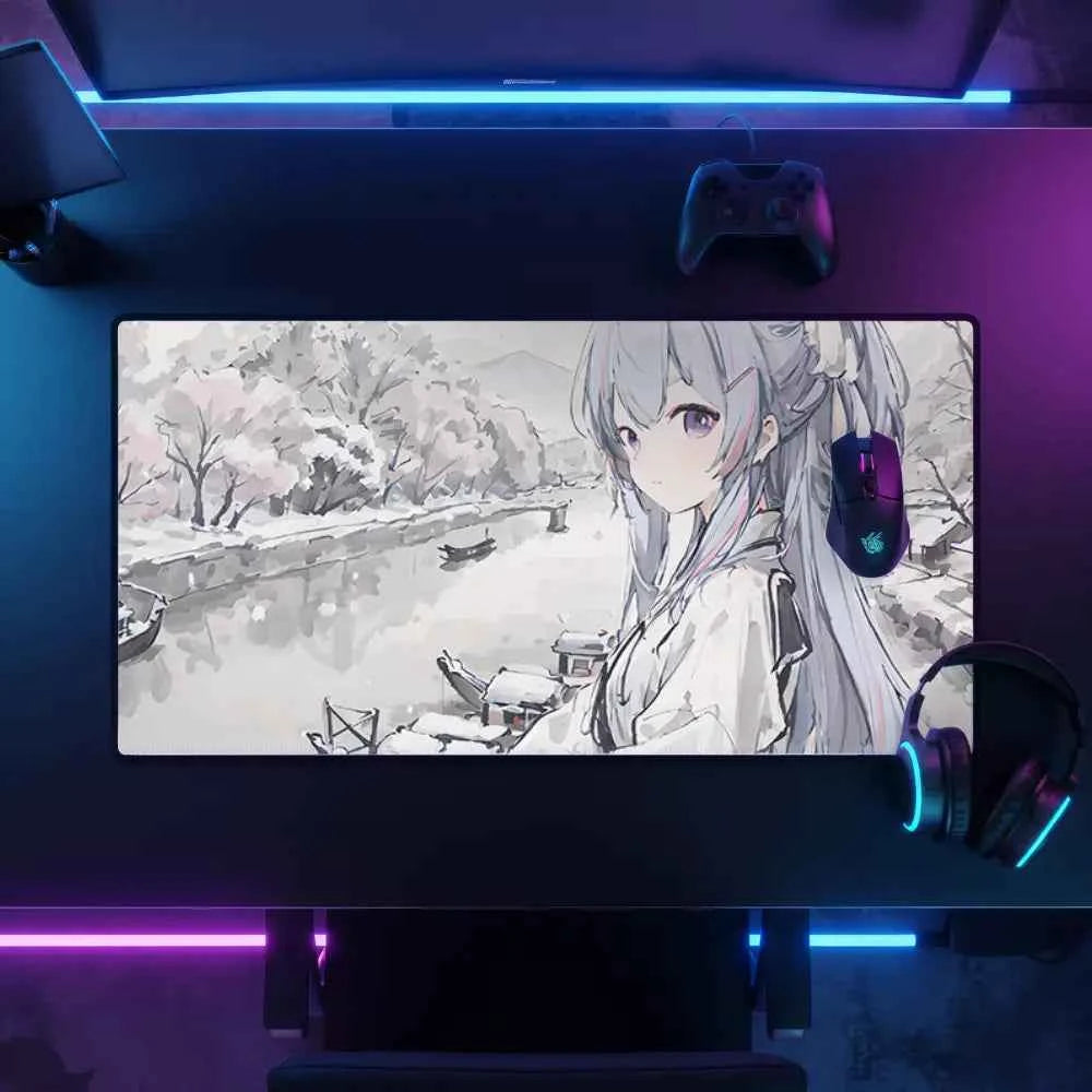 tapis de souris original la fille de l eau