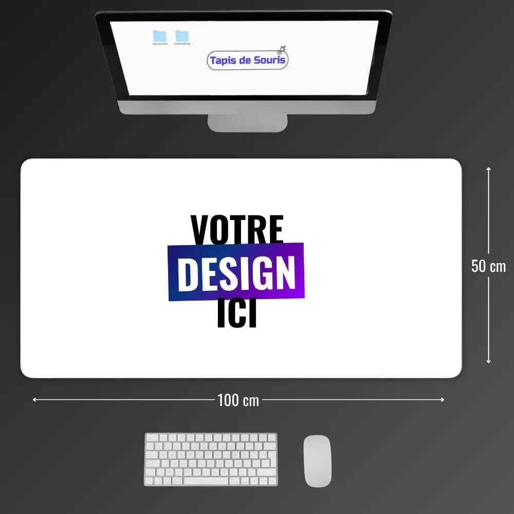 tapis de souris personalisé 100x50cm