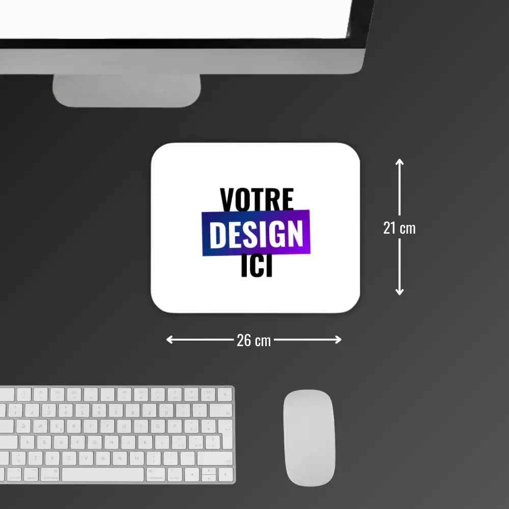 Tapis de souris personnalisé 26x21cm