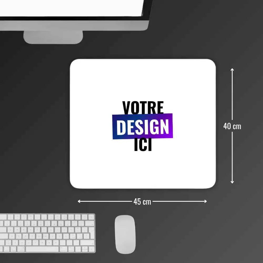 tapis de souris personalise 40x45cm