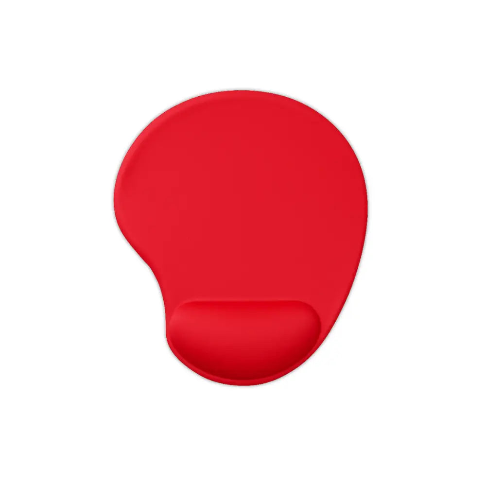 tapis de souris rouge ergonomique