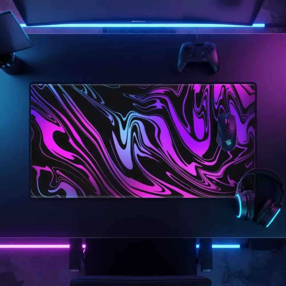 tapis de souris violet design pour bureau