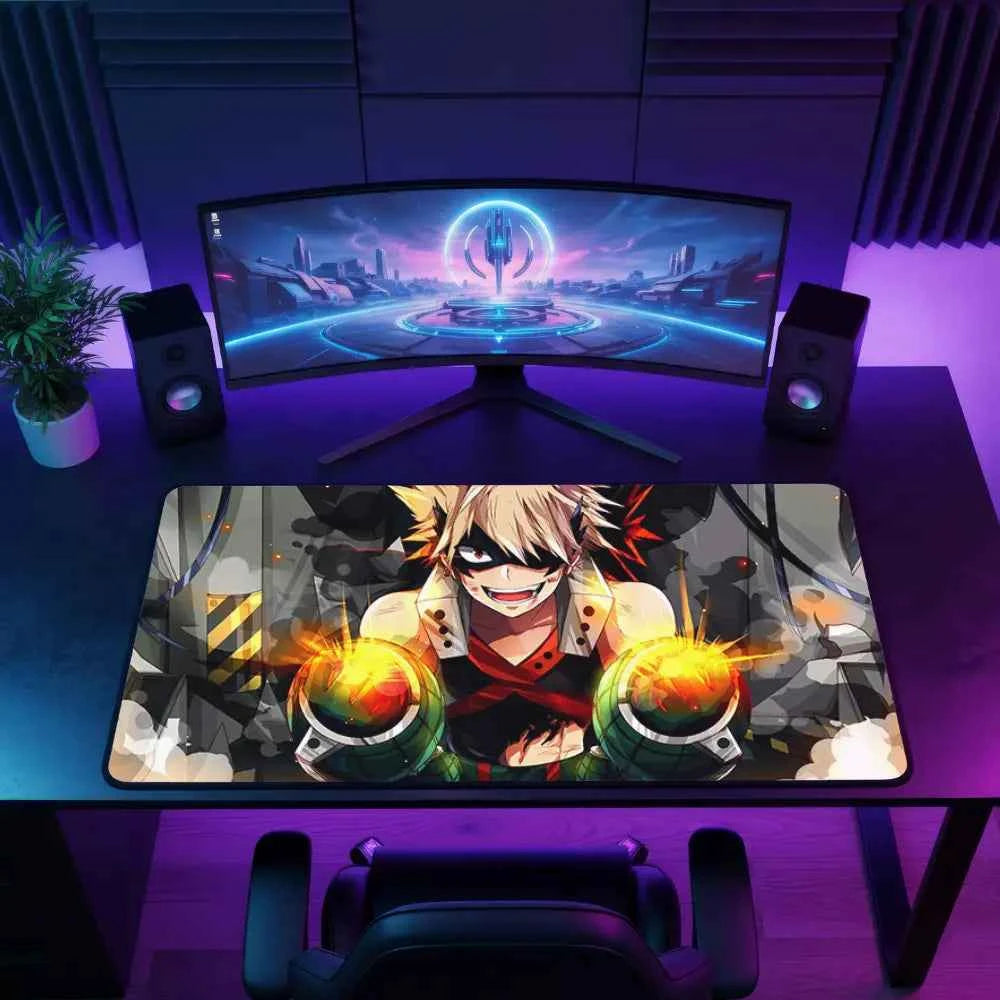 tapis de souris xxl Bakugo my hero academia