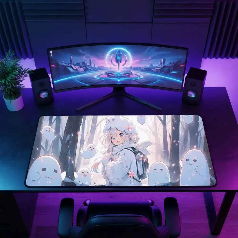 tapis de souris xxl fantome femme