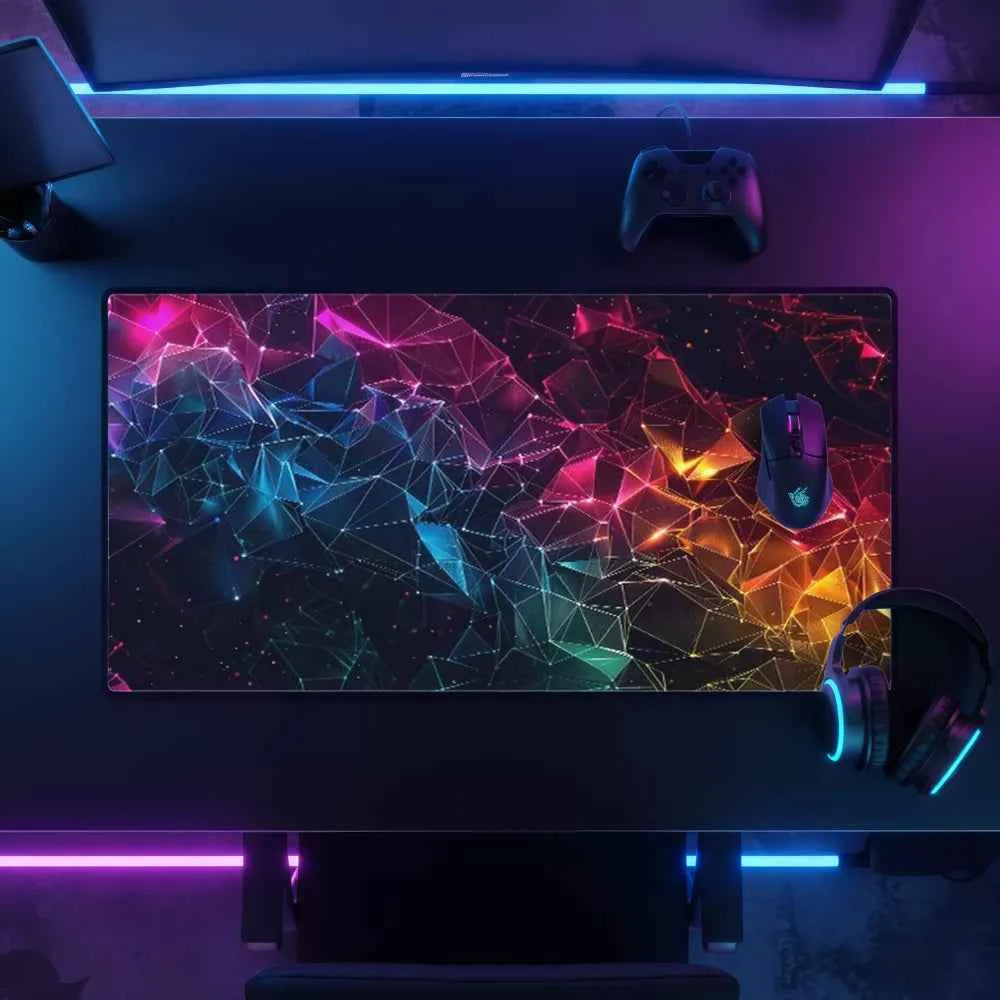 Tapis de souris XL - Formes 3D galaxie