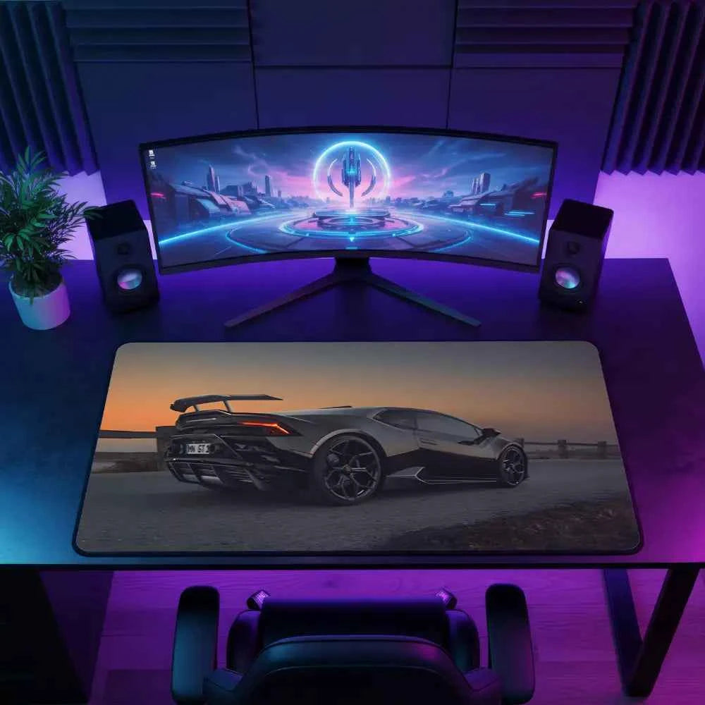 tapis de souris xxl lamborghini