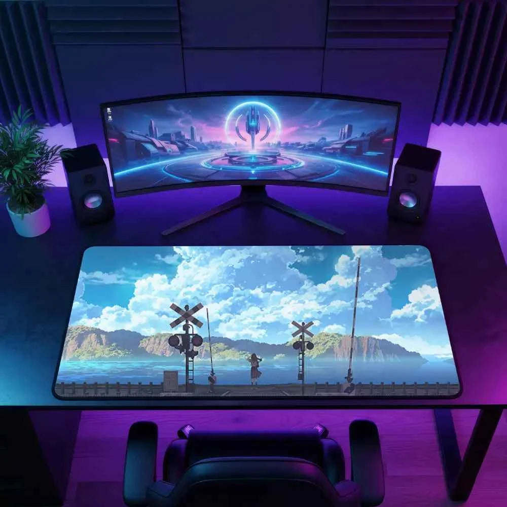 tapis de souris xxl manga l appel du silence