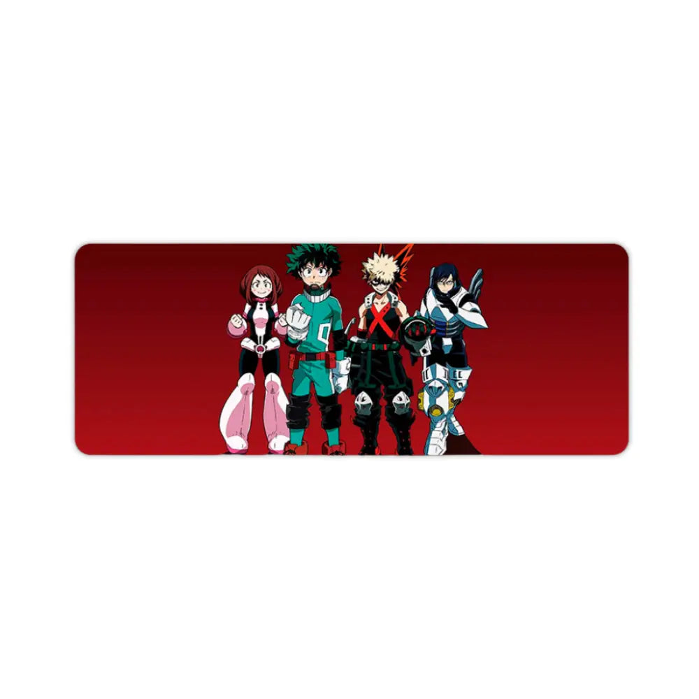 tapis de souris xxl my hero academia team