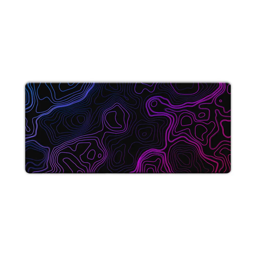 tapis de souris xxl toporaphique violet