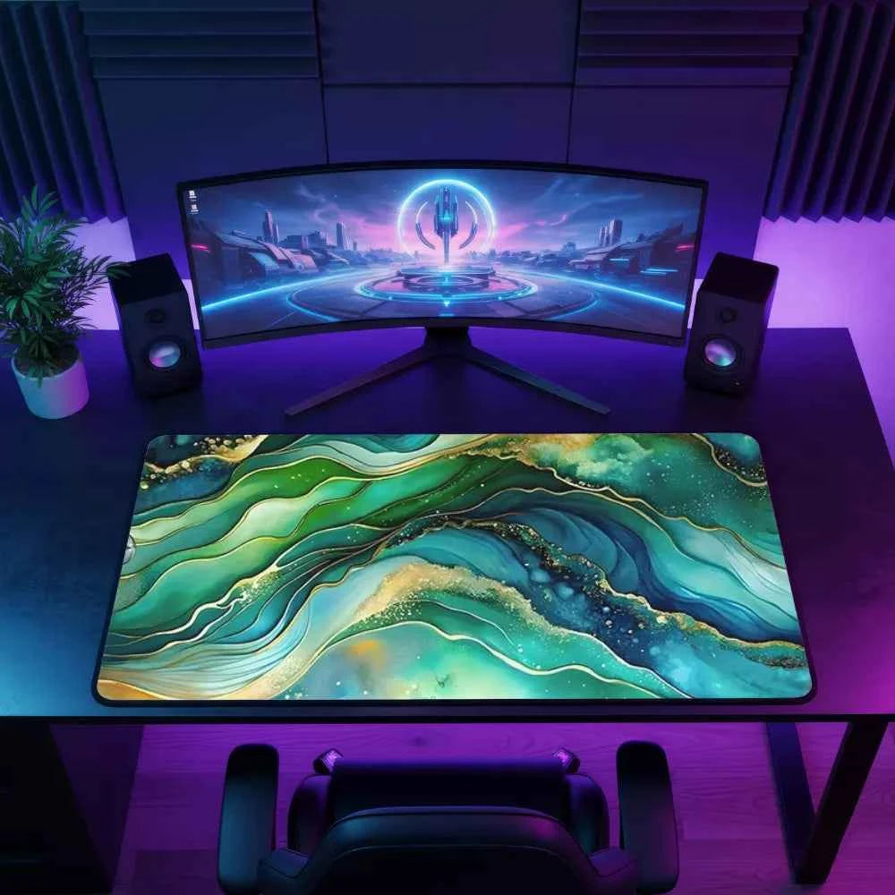 Tapis de souris xxl - Puissance Vert