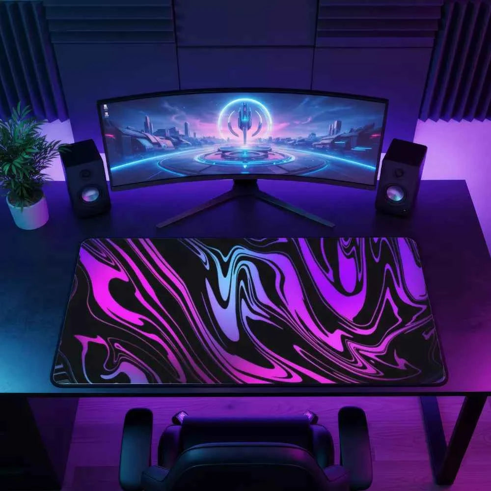 tapis de souris xxl violet