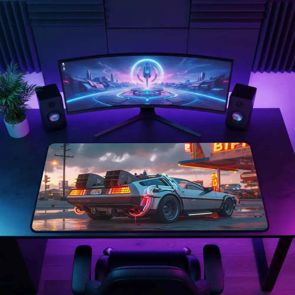 tapis de souris xxl voiture futur