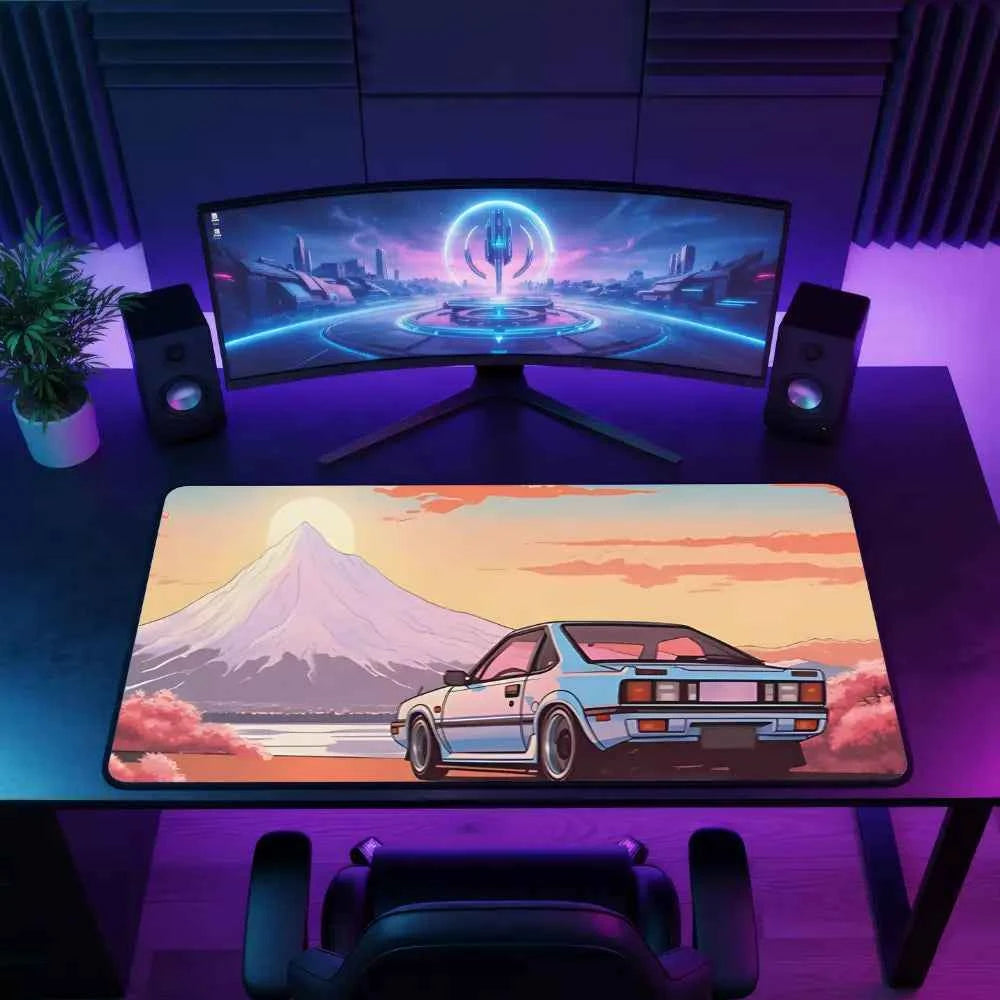 tapis de souris xxl voiture japon