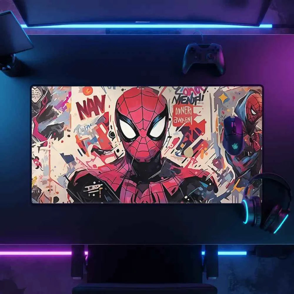 tapis de souris xxxxl spider man